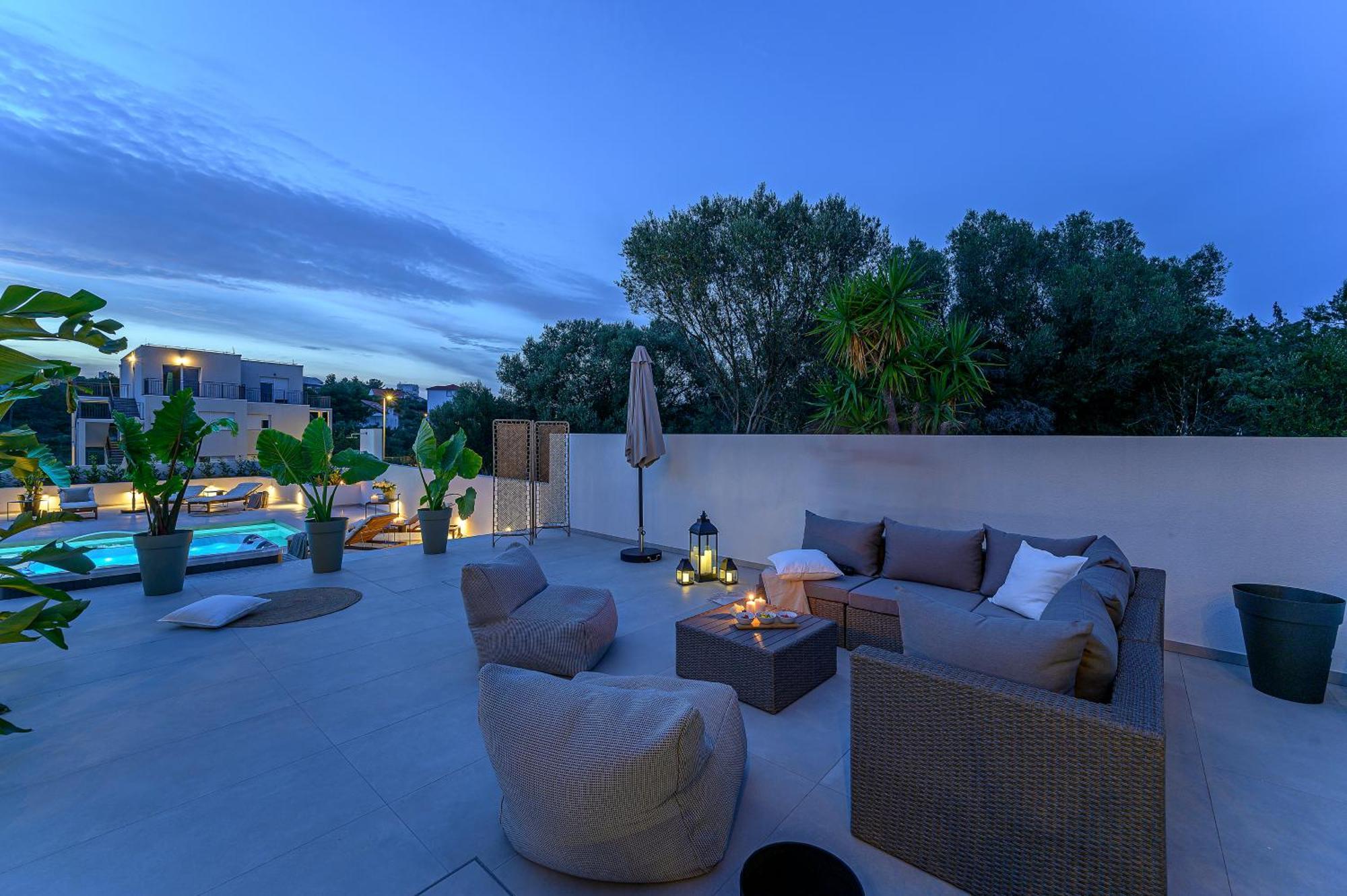 Villa Del Sogno Trogir Bagian luar foto
